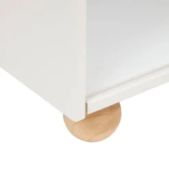 Meuble de rangement enfant 3 portes 2 niveaux 