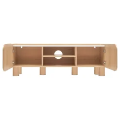 Meuble tv 2 portes 1 niveau 