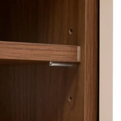 Meuble TV 2 portes 4 étagères 