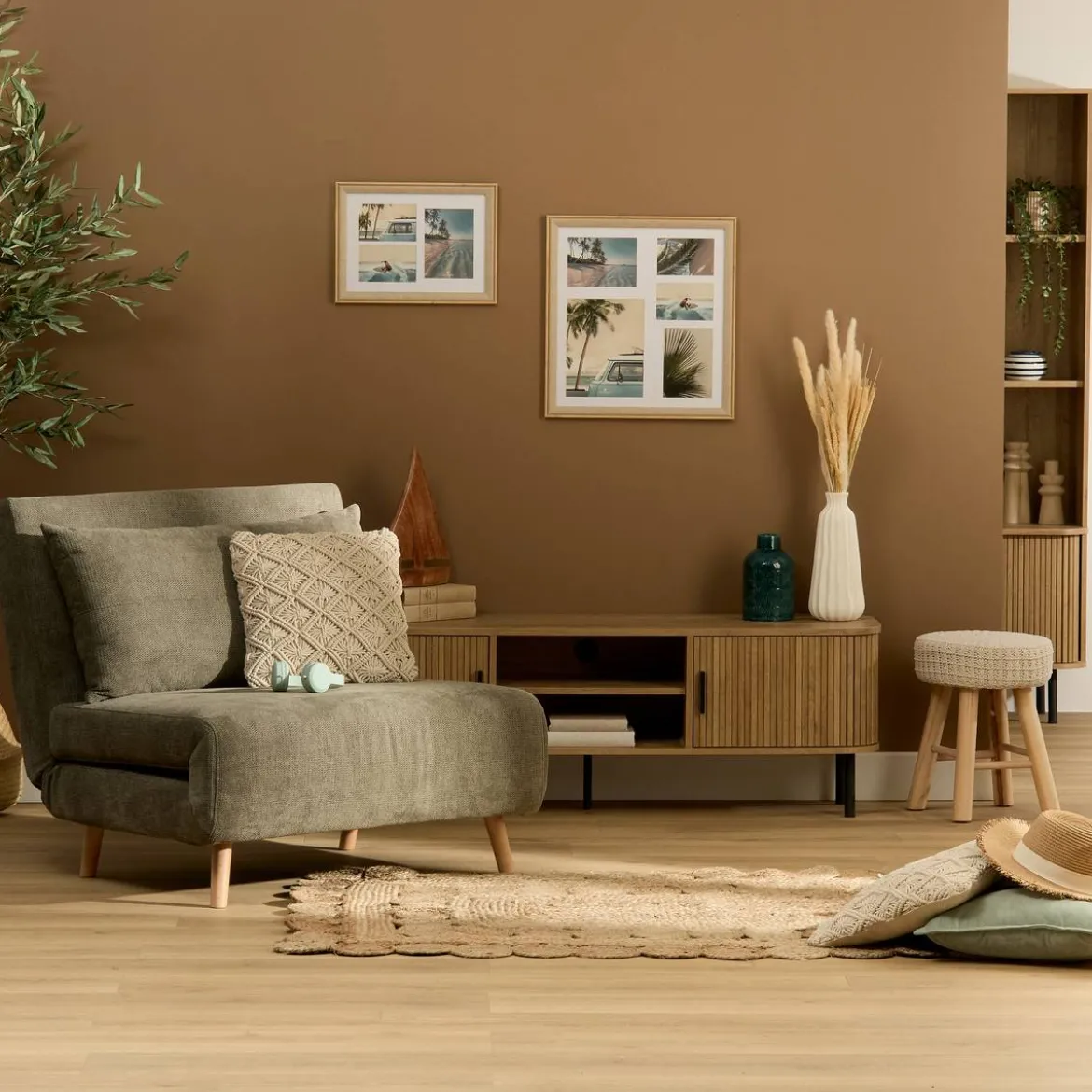 Meuble TV 2 portes "Colva"