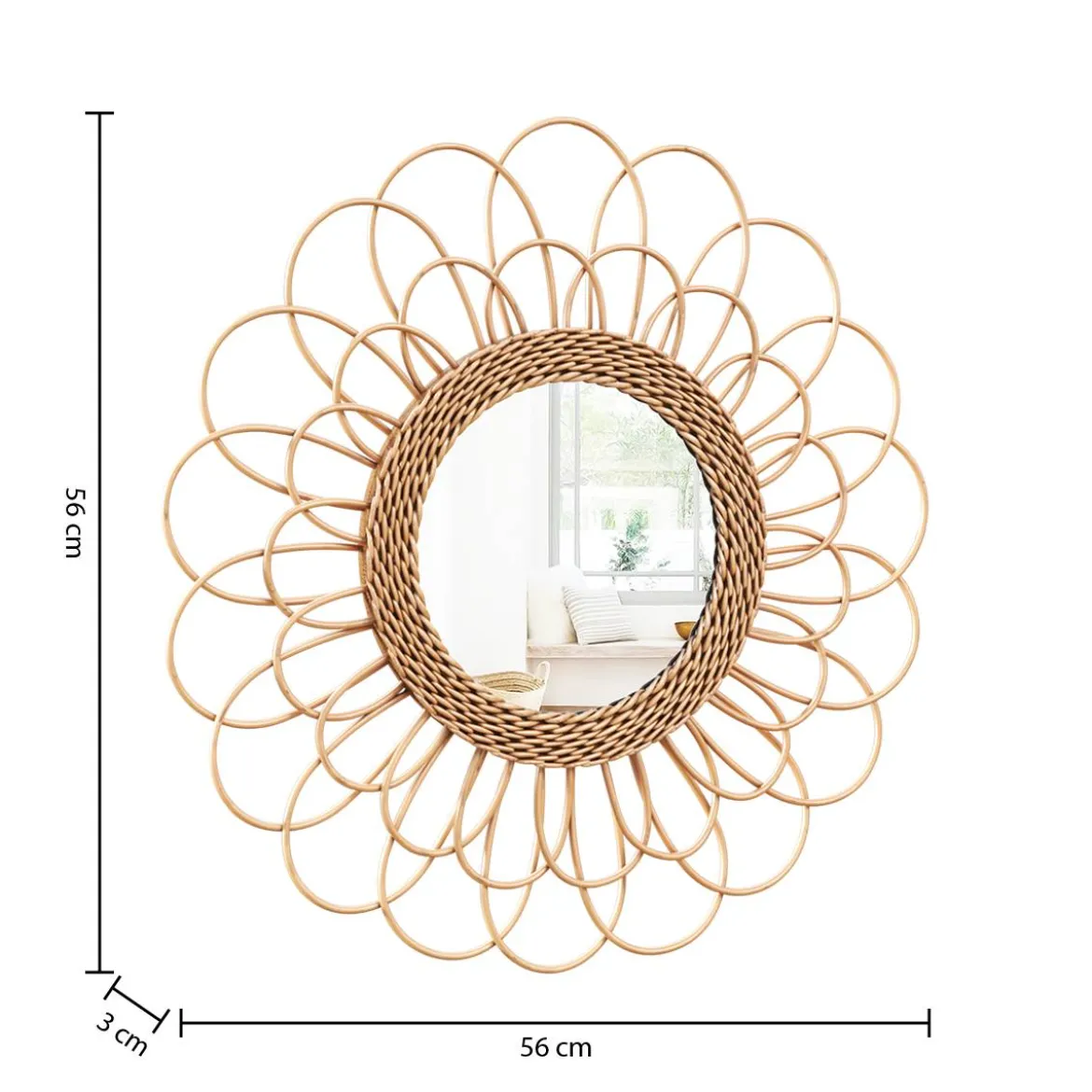 Miroir "Cayetana"