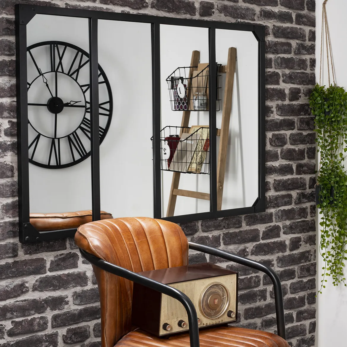 Miroir d'atelier "Lola"