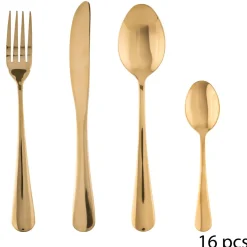 Ménagère 16 pièces  "Gold"