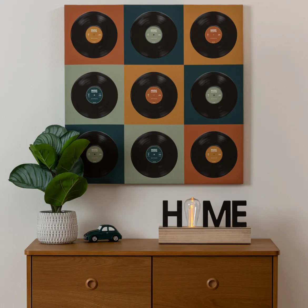 Mot à poser LED "Home"