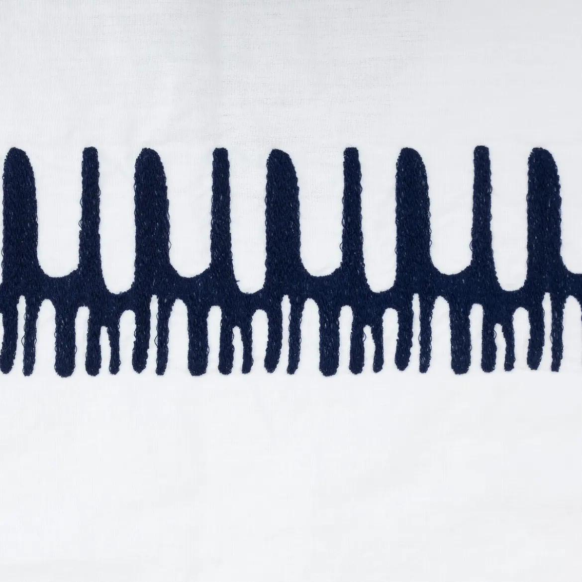 Nappe broderie "Lizandro", coton et lin