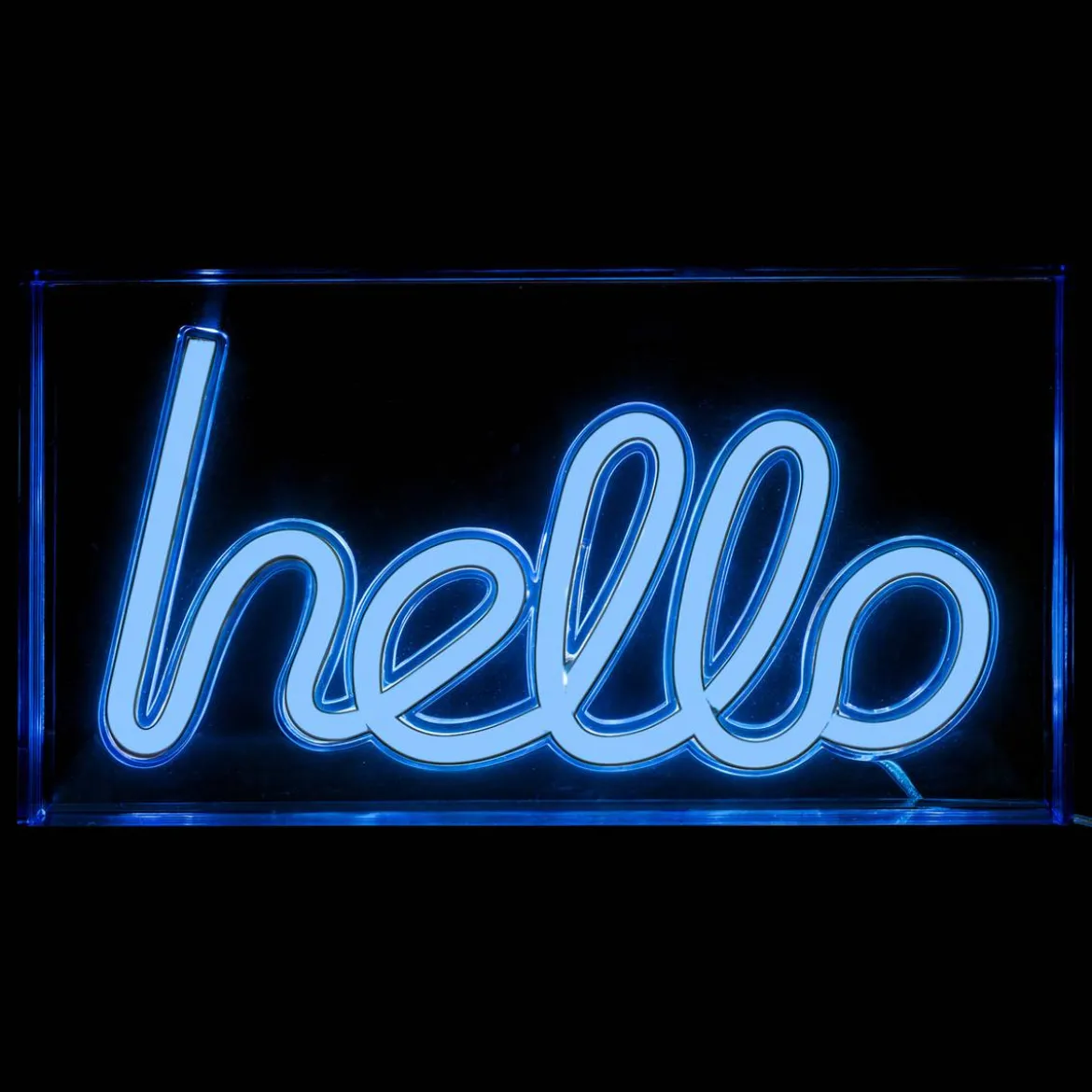 Néon à poser LED "Hello"