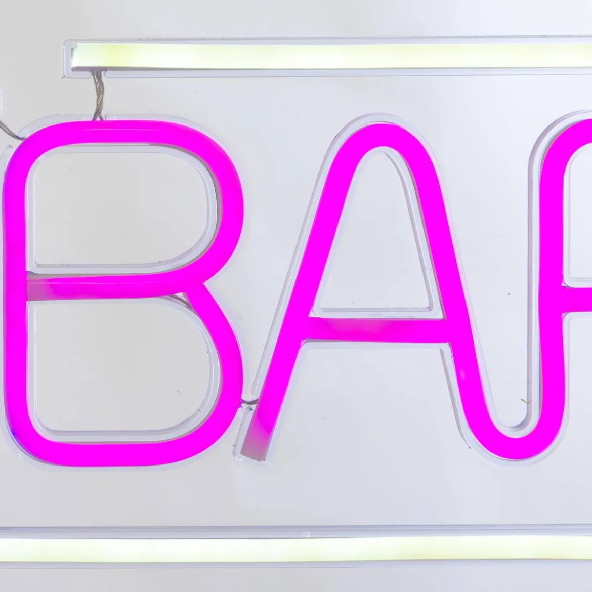 Néon mural LED "Bar"