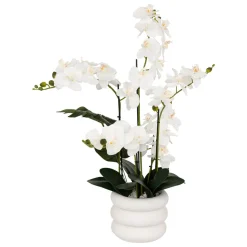 Orchidée artificielle en pot 