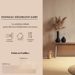 Panneau décoratif mural "Cary"