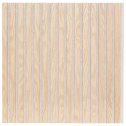 Panneau décoratif tasseaux bois 