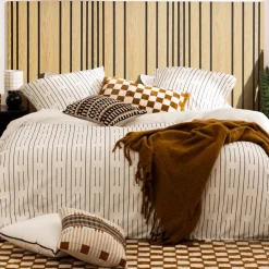 Panneau décoratif tasseaux bois 