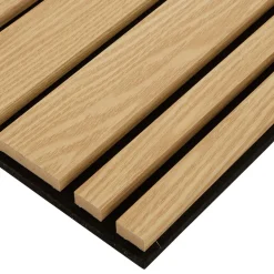 Panneau décoratif tasseaux bois 