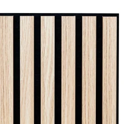 Panneau décoratif tasseaux bois 