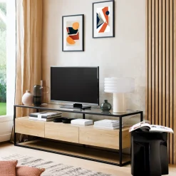 Panneau décoratif tasseaux bois "Colva"