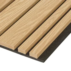 Panneau décoratif tasseaux bois 