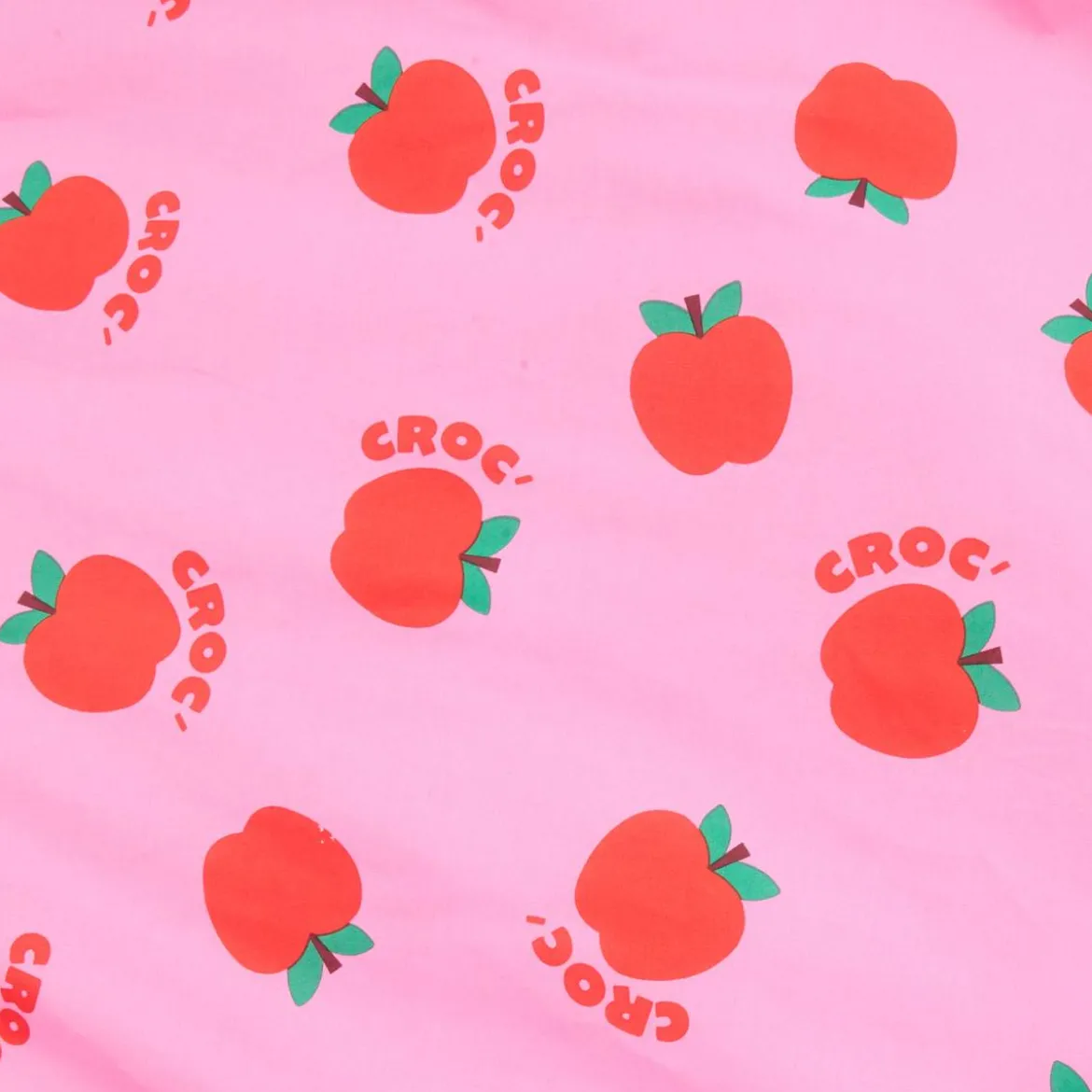 Parure de lit réversible "Pomme d'amour" 200x140 cm