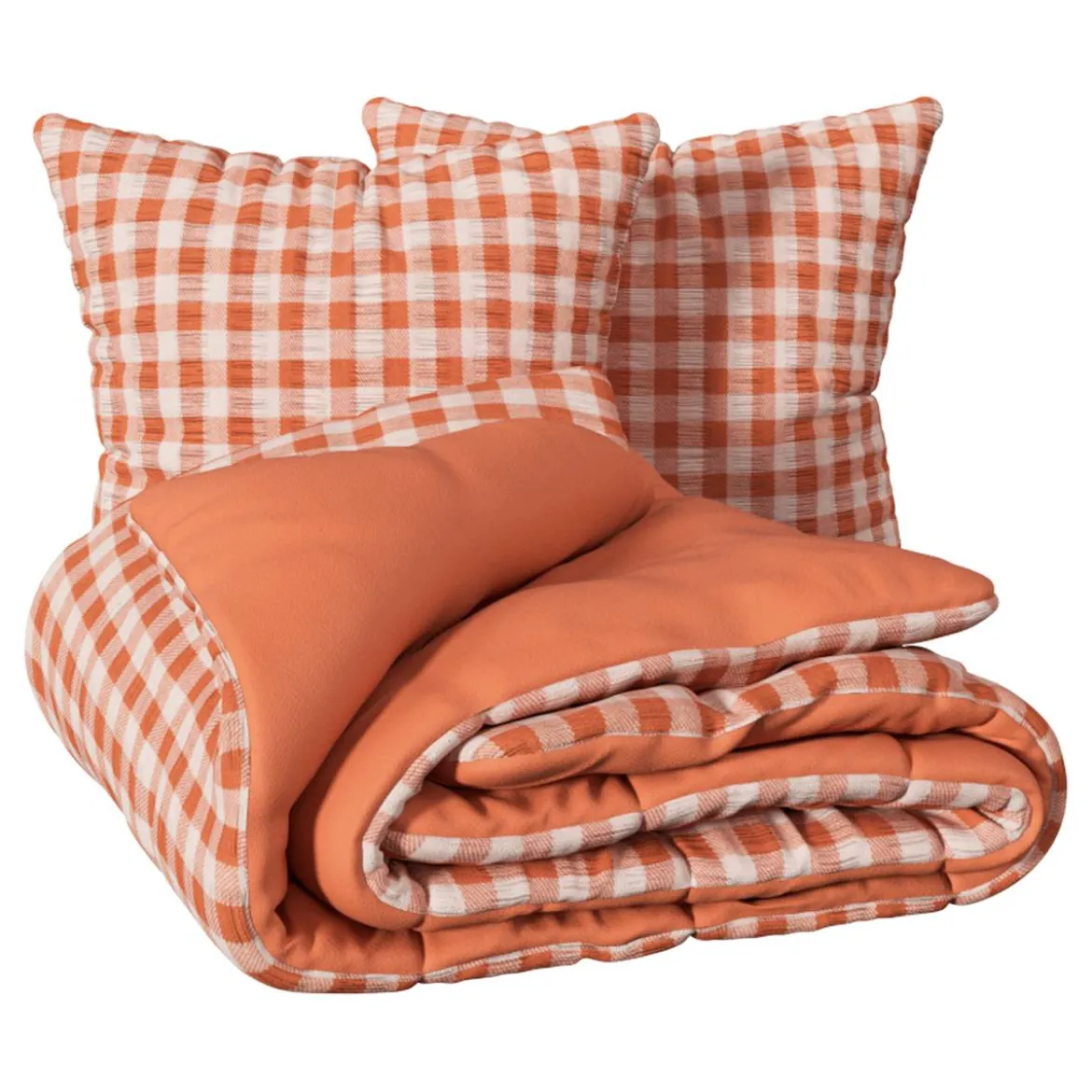 Parure de lit "Vichy"