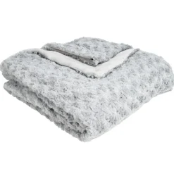 Plaid "Bouclette" fausse fourrure
