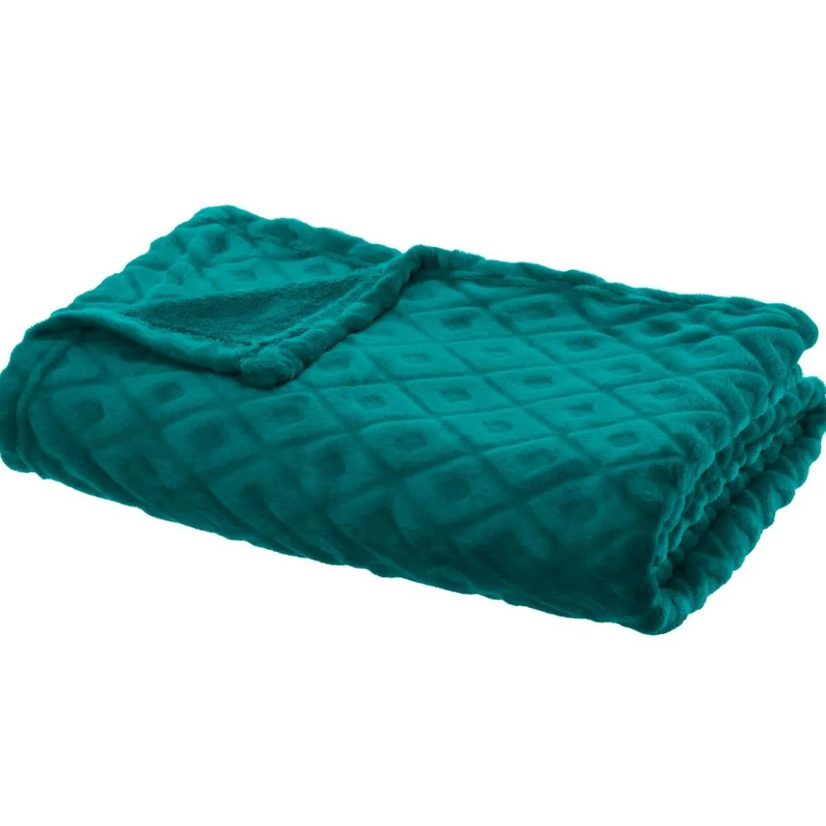 Plaid "3D Losange" flanelle