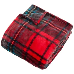 Plaid flanelle imprimé 