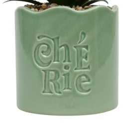 Plante artificielle en pot 