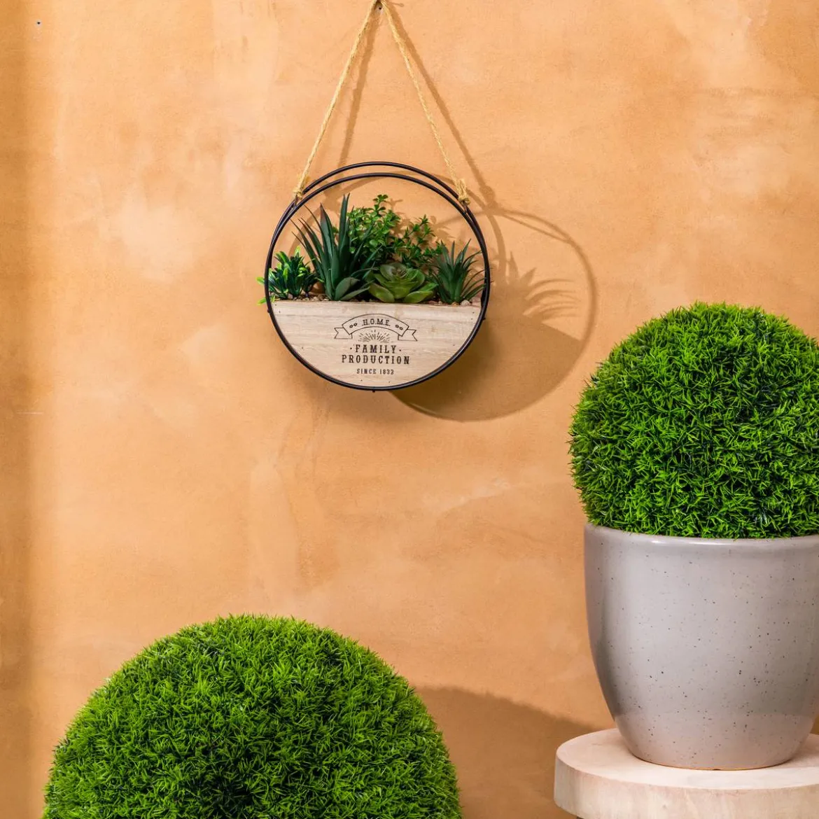 Plante artificielle suspendue "Krist"