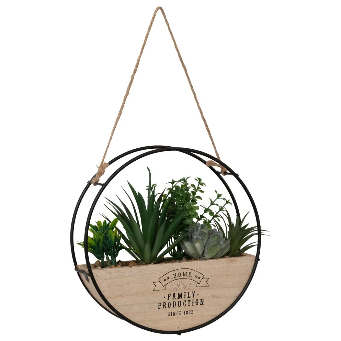 Plante artificielle suspendue "Krist"