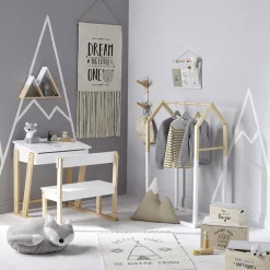 Portant à vêtements enfant "Maison"