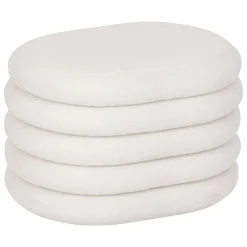Pouf coffre bouclette