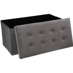 Pouf pliant double 