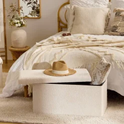 Pouf pliant double