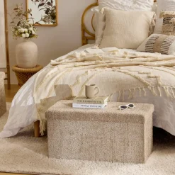 Pouf pliant double 