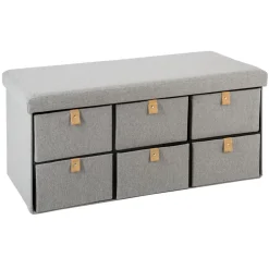 Pouf pliant double "Suède"