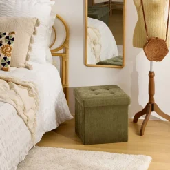 Pouf pliant 