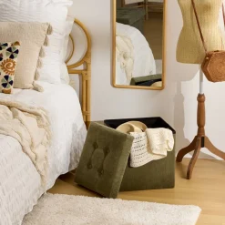 Pouf pliant 