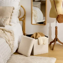 Pouf pliant 