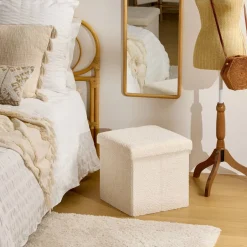 Pouf pliant 
