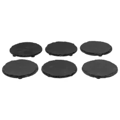 Rack 6 dessous de verres "Ardoise"