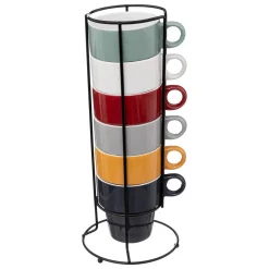 Rack 6 mugs  
