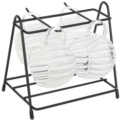 Rack 4 tasses  "Ivy"