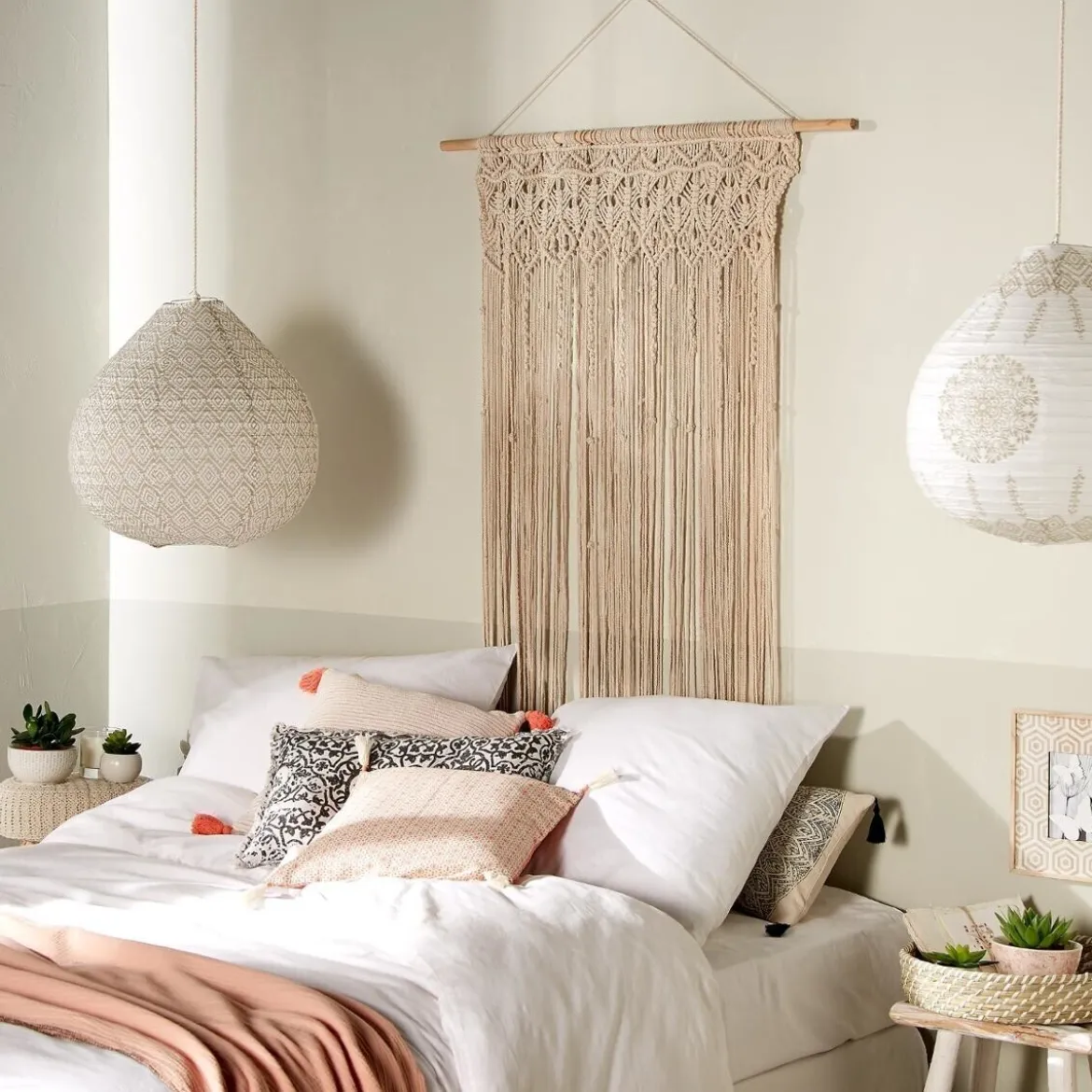 Rideau fil "Macramé"
