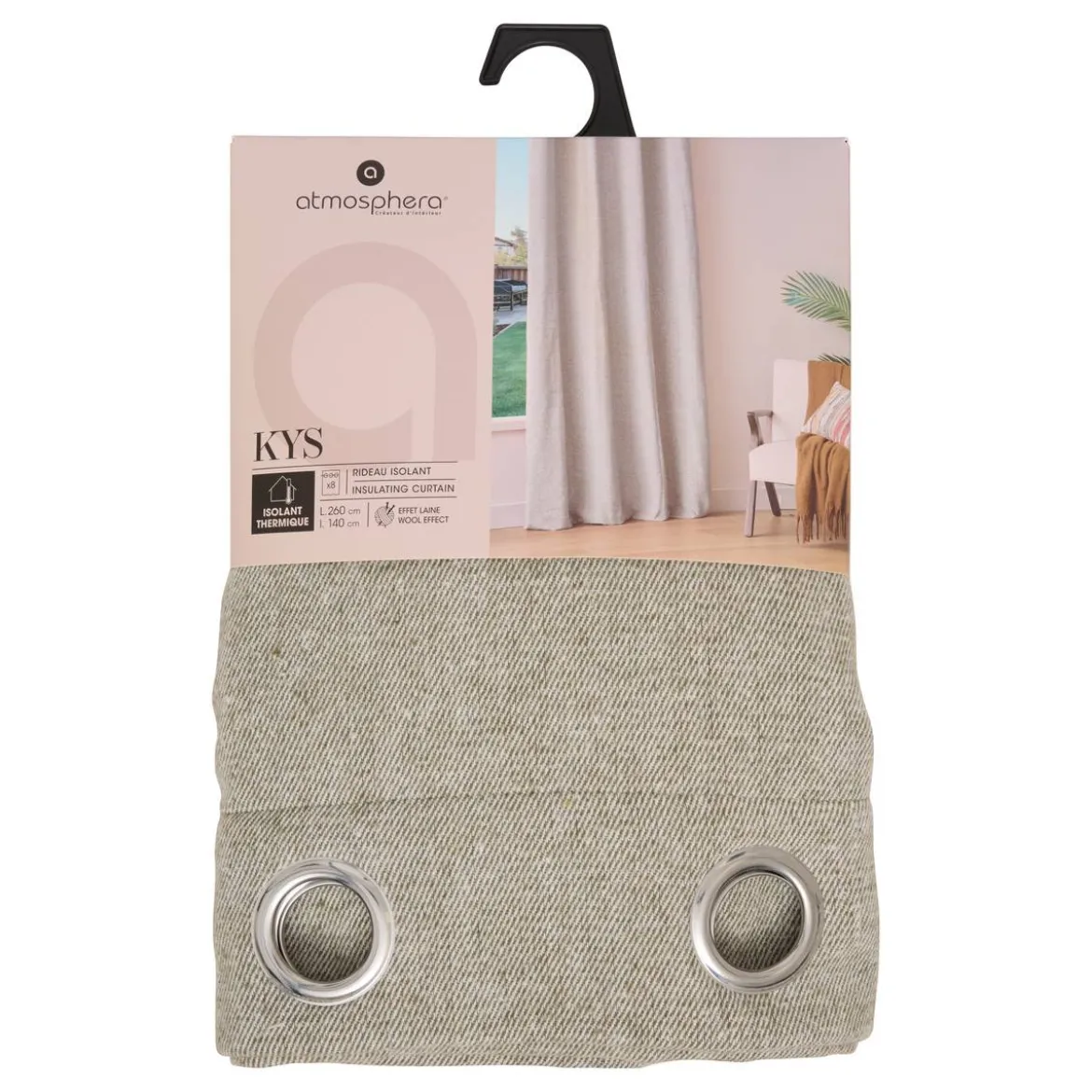 Rideau isolant "Kys"