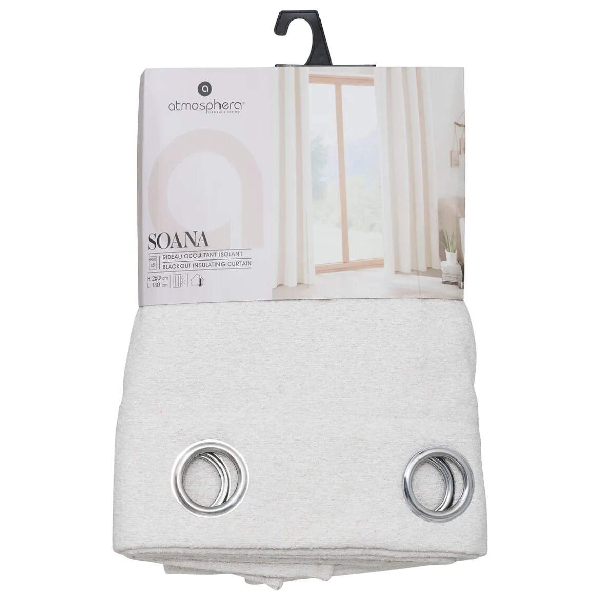Rideau isolant/occultant "Soana"