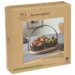 Service apéritif 4 pièces  