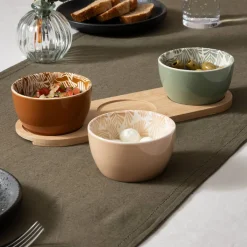 Service apéritif 4 pièces  "Rivi"