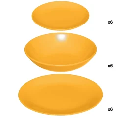 Service de table  "Colorama"
