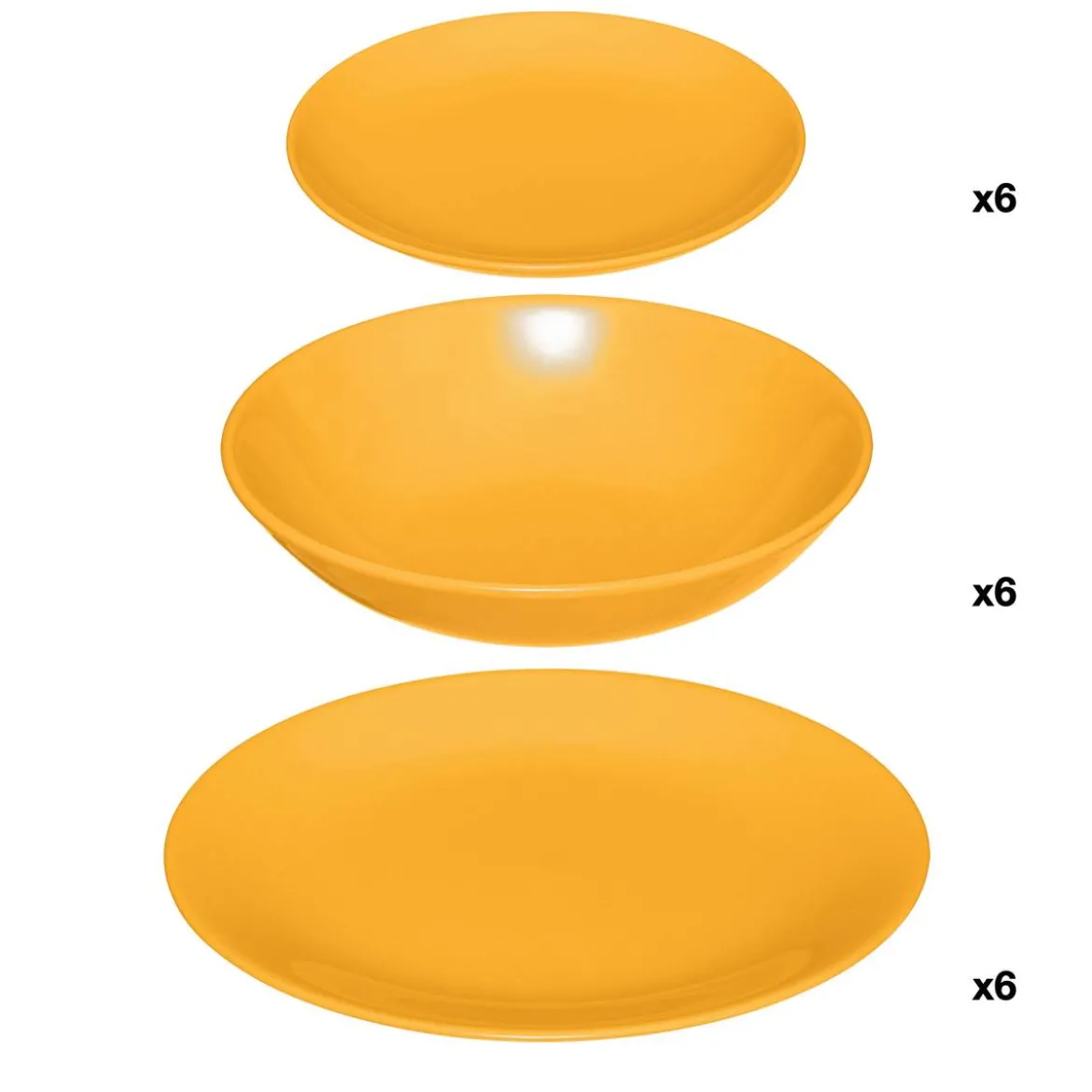 Service de table  "Colorama"