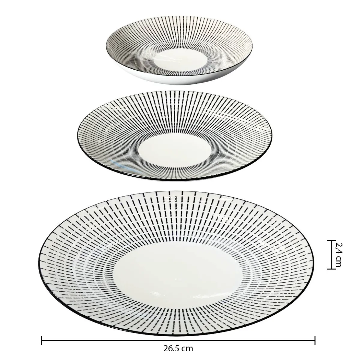 Service de table "Lunis"