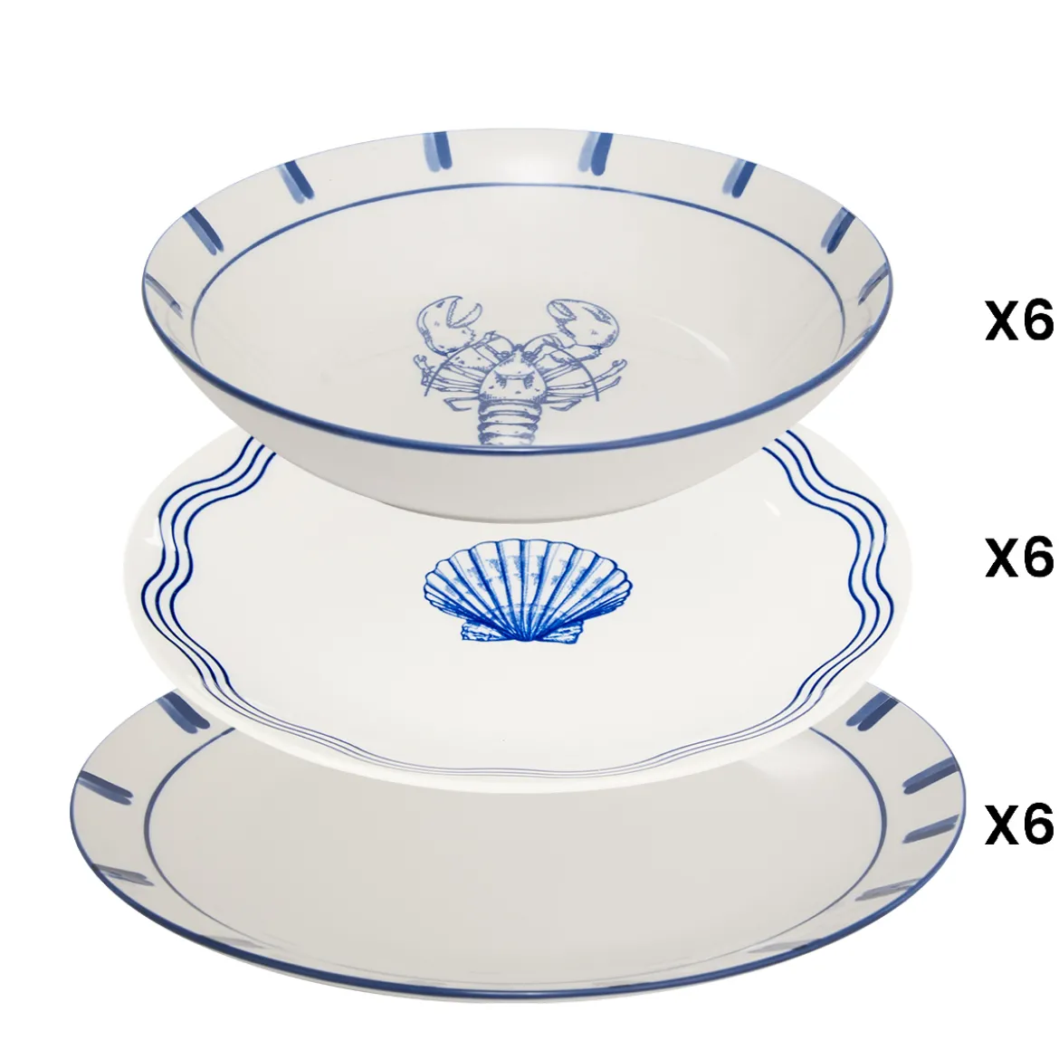 Service de table "Oceania"