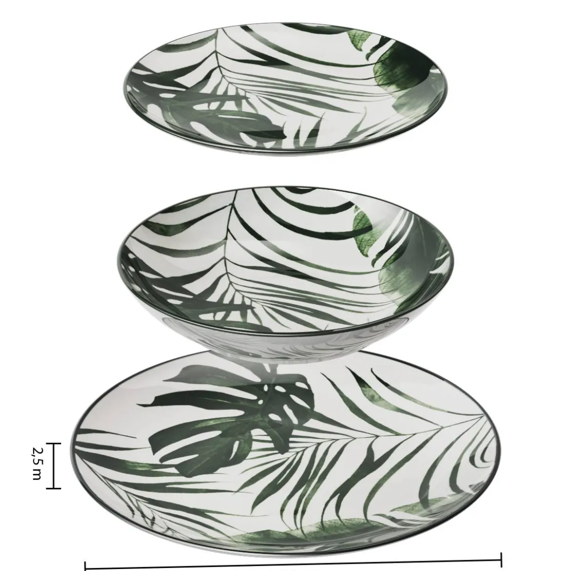 Service de table "Palme"